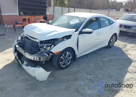 2017 Honda Civic Lx from USA, damaged, VIN 19XFC2F57HE049179